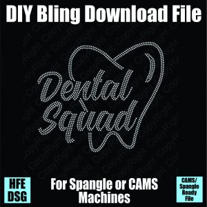 Dental Squad Big Tooth DSG Download File - DSG for CAMS/ProSpangle/Elite