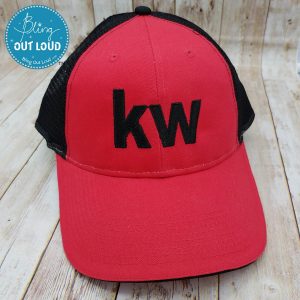 Keller Williams Red and Black Embroidered Trucker Cap