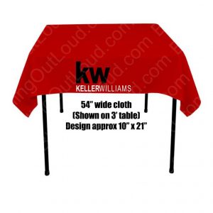 Keller Williams RED Event Square Table Cloth